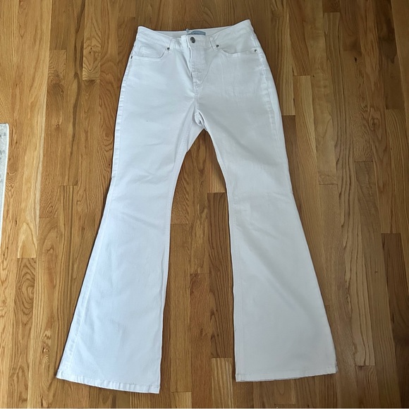 Antonio Melani Veronica White Flare Jeans - Picture 2 of 9
